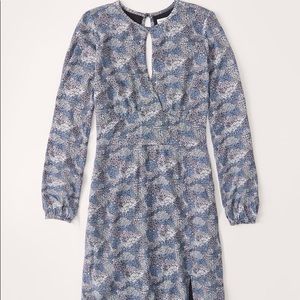 Abercrombie micro-floral printed mini dress